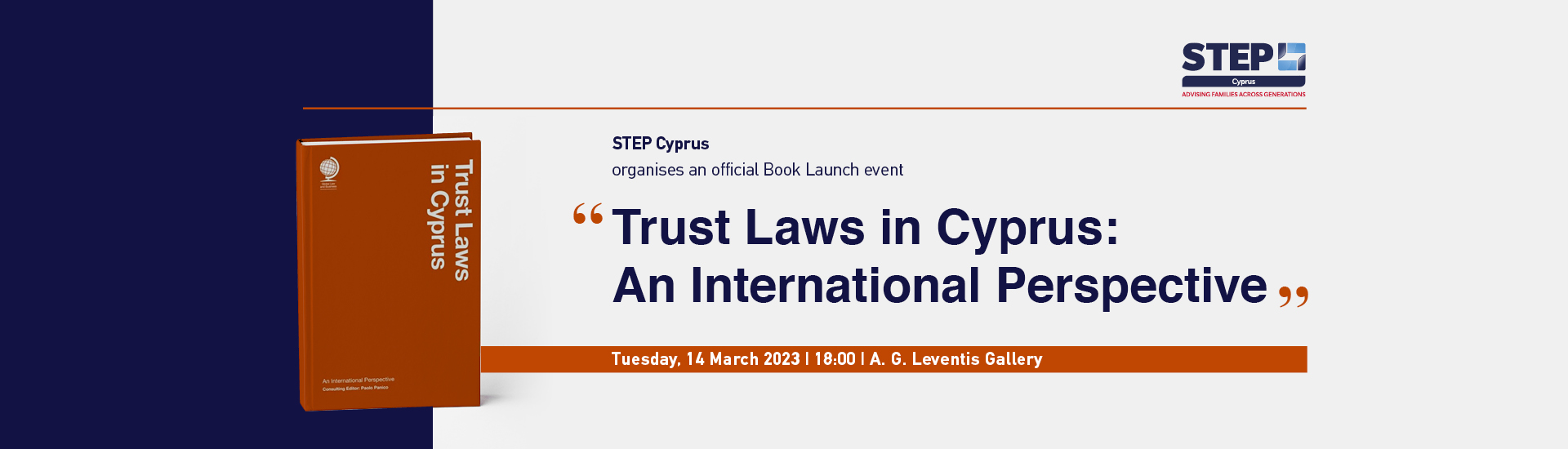 Book Launch Event by STEP Cyprus: “Trust Laws in Cyprus: An International Perspective”